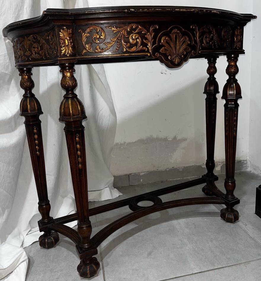 Console or pedestal table