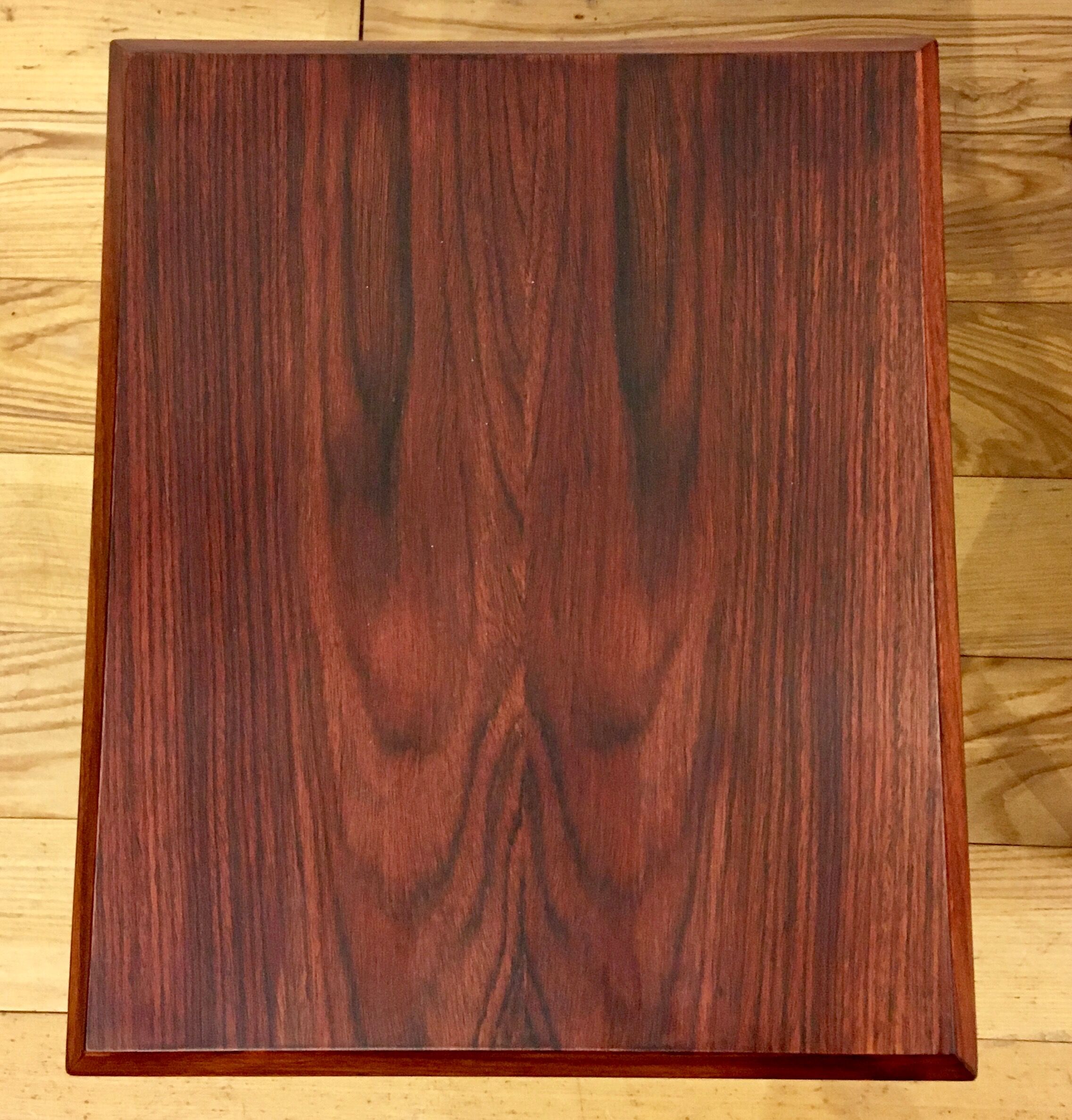 Rosewood nesting tables by Johannes Andersen, for Silkeborg Denmark 1960