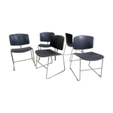 Max Stacker's series of 5 chairs for Steelcase