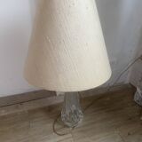 Lampe en verre