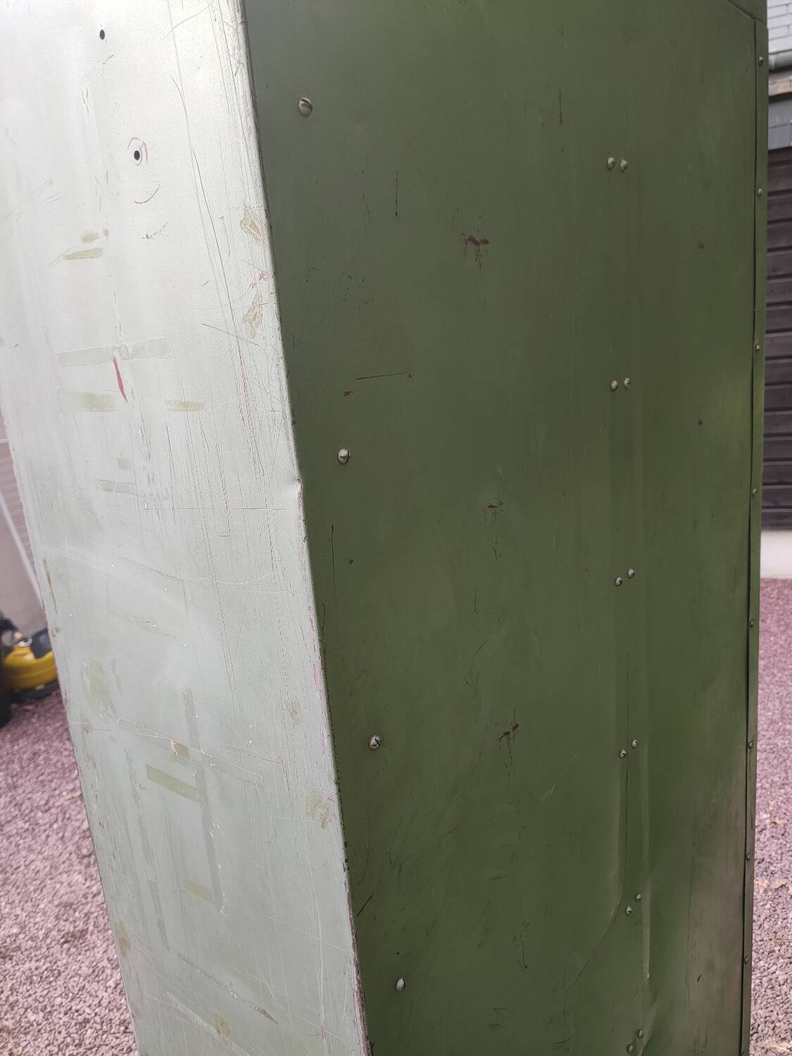 Large Atal metal filing cabinet with flaps