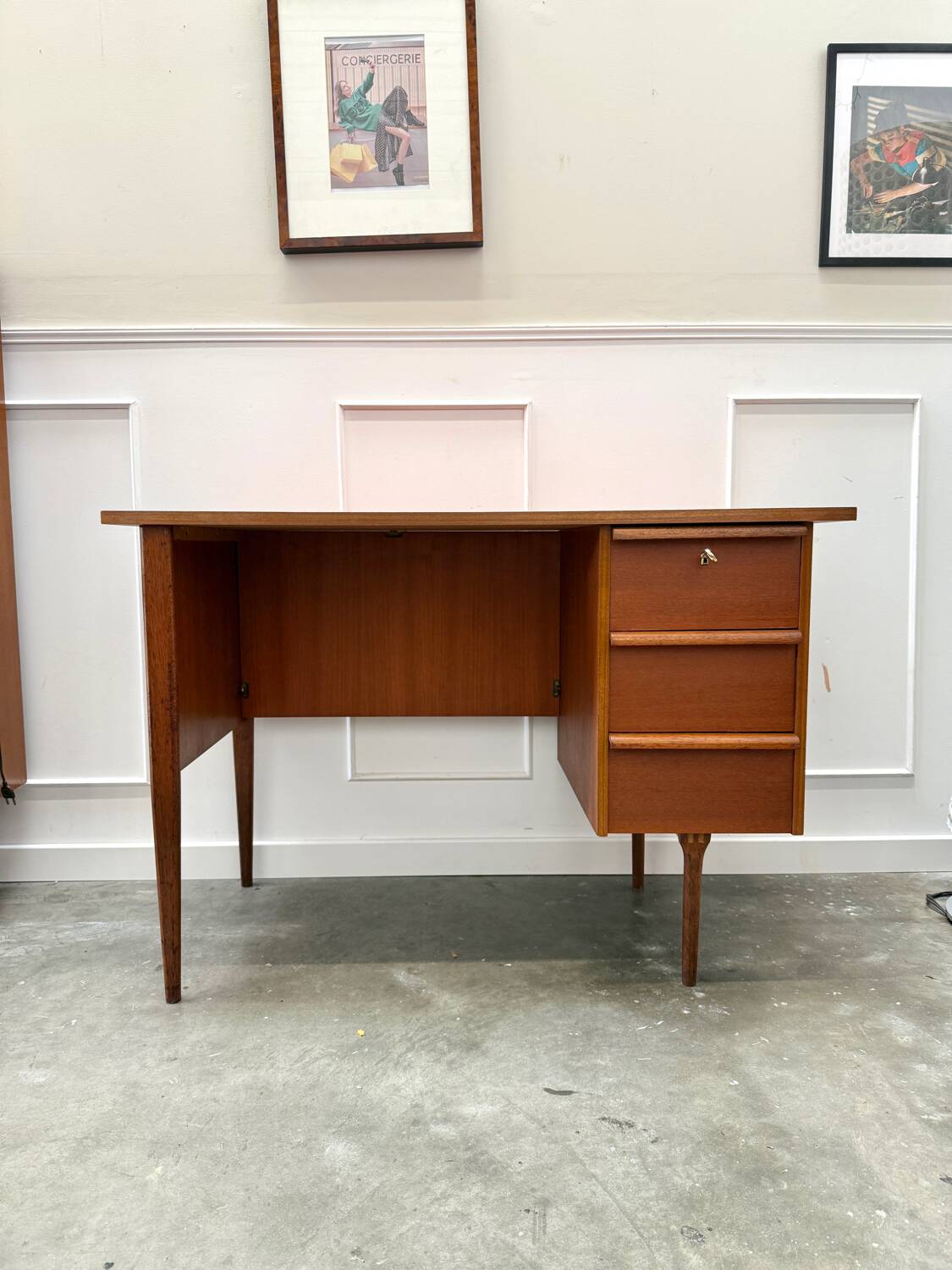 Vintage Scandinavian desk
