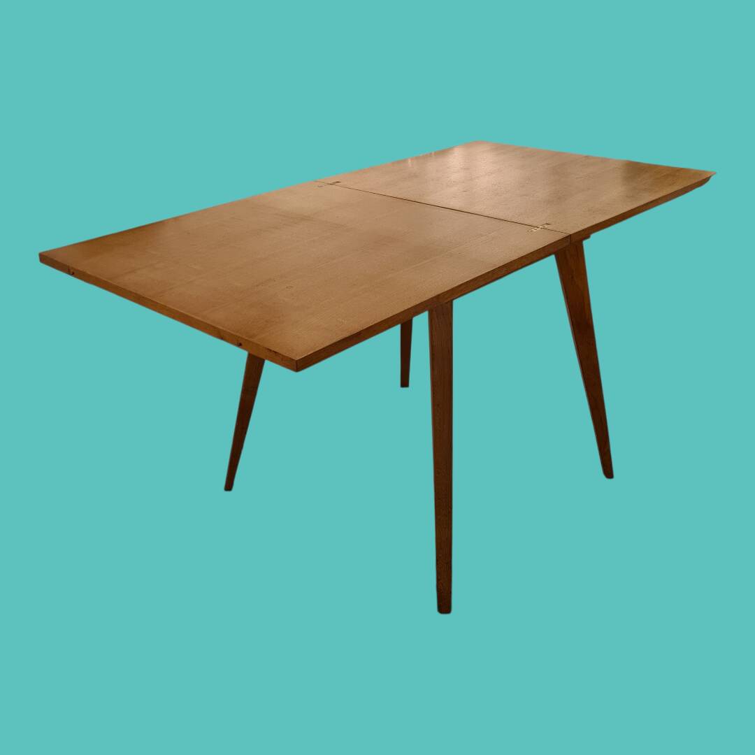 "Space-saving" table vintage 1960s