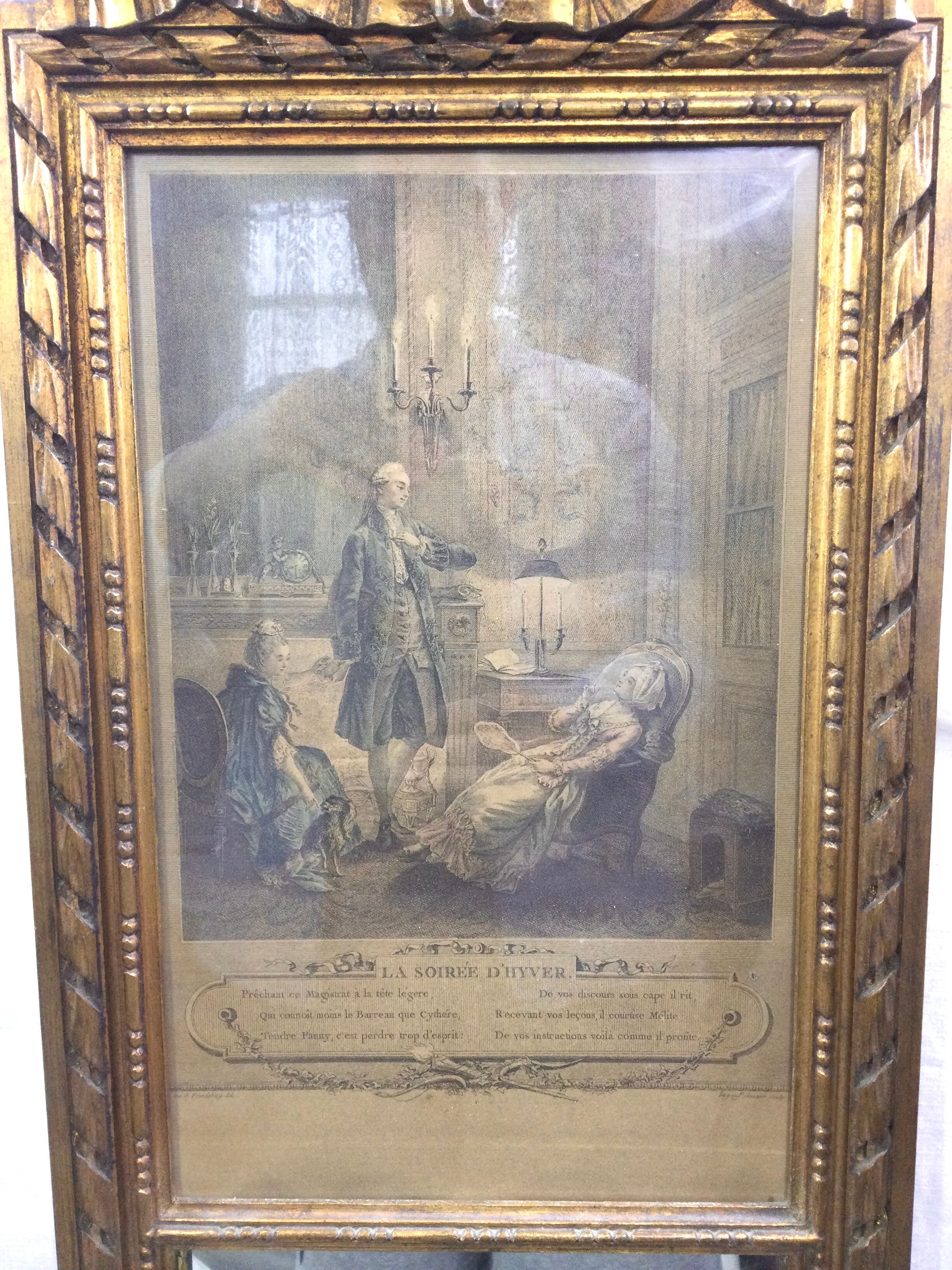 Trumeau De Style Louis XVI