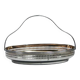 Art Deco platter in chrome plating from WMF, Germany, 1930s