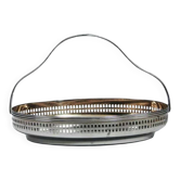 Art Deco platter in chrome plating from WMF, Germany, 1930s