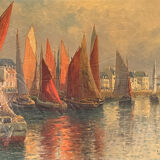 Huile sur toile de Emile Goffriaud