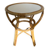 Table ronde 70 rotin osier