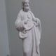 Religious statue, Jesus Christ in biscuit by Mauger and Pezé.