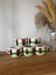 Ensemble de 5 tasses anciennes Sarreguemines Sousse