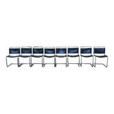 Set of 8 Cantilever chairs "S33" - Mart Stam, Bauhaus