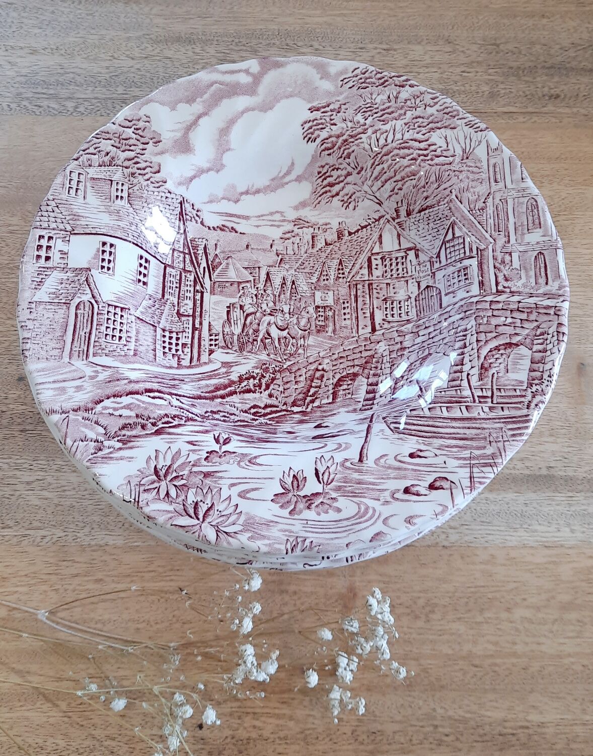 English hollow plates