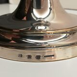 Pair of candlesticks Christofle silver metal