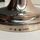 Pair of candlesticks Christofle silver metal