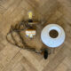 Suspension Faïence and Opaline - Vintage