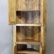 Large corner cabinet with 4 doors