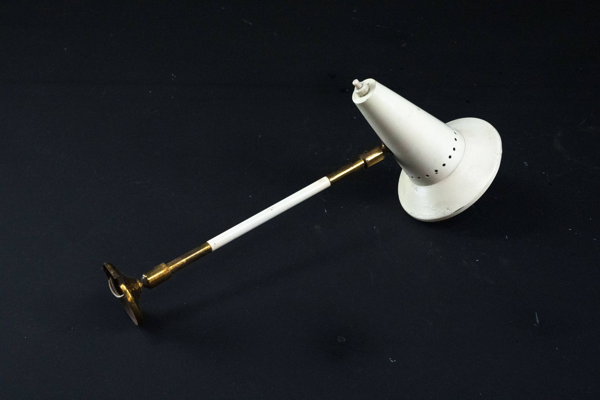 Mid-Century orientable wall lamp by Stilux Milano, Italy, 1950s.