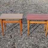 Set of two side tables