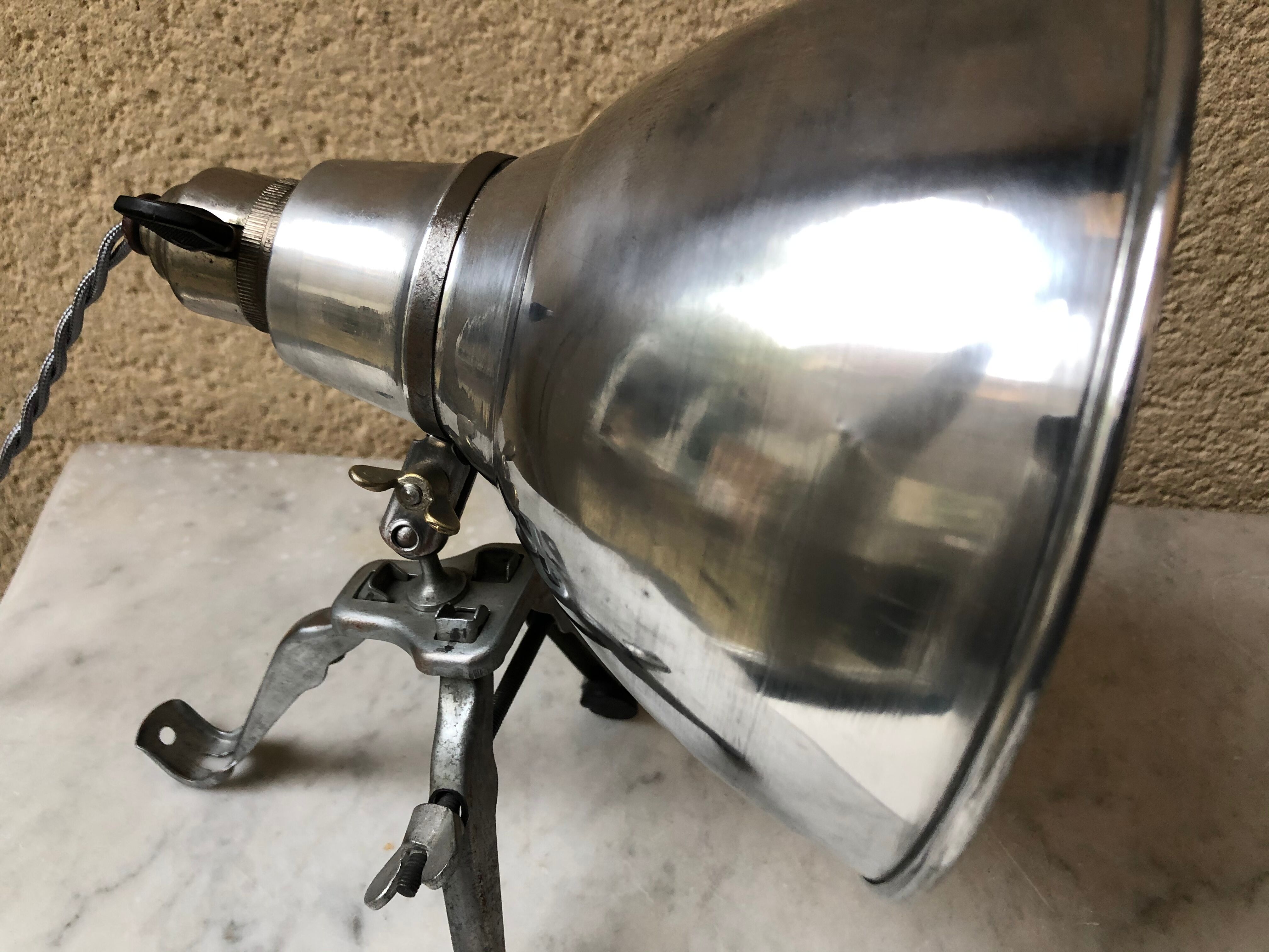 A.E.Cremer vintage 1960s cinema spot projector lamp