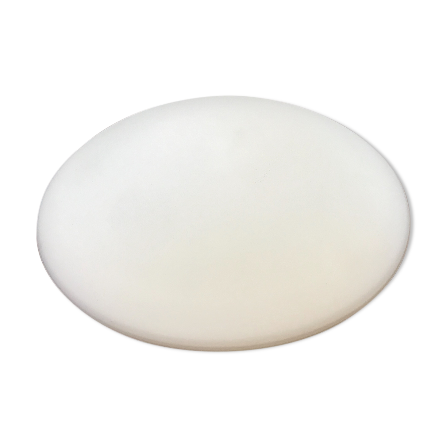 Ceiling light polished glass vintage 18cm