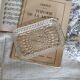 Duralex Lesieur vintage molded glass butter dish
