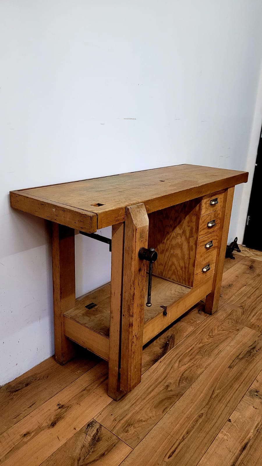 Wooden workbench