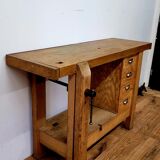 Wooden workbench