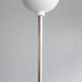 White Bakelite Czechoslovak Hanging Lamp, 1970s