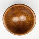 Grand Tour bowl with pedestal made of veined beech, inlays, England, 19th century