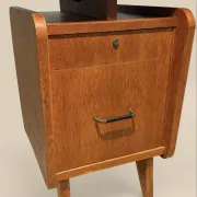 Bureau en bois années 50