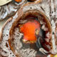 Set of 5 vintage Vallauris oyster plates
