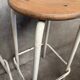 Pair of workshop, bar or industrial stools