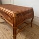 Bamboo and rattan coffee table