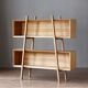 Scandinavian shelves oak