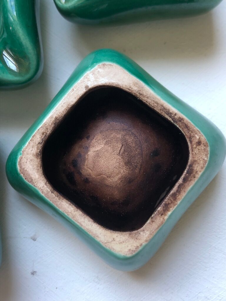 Set of 4 ceramics cups