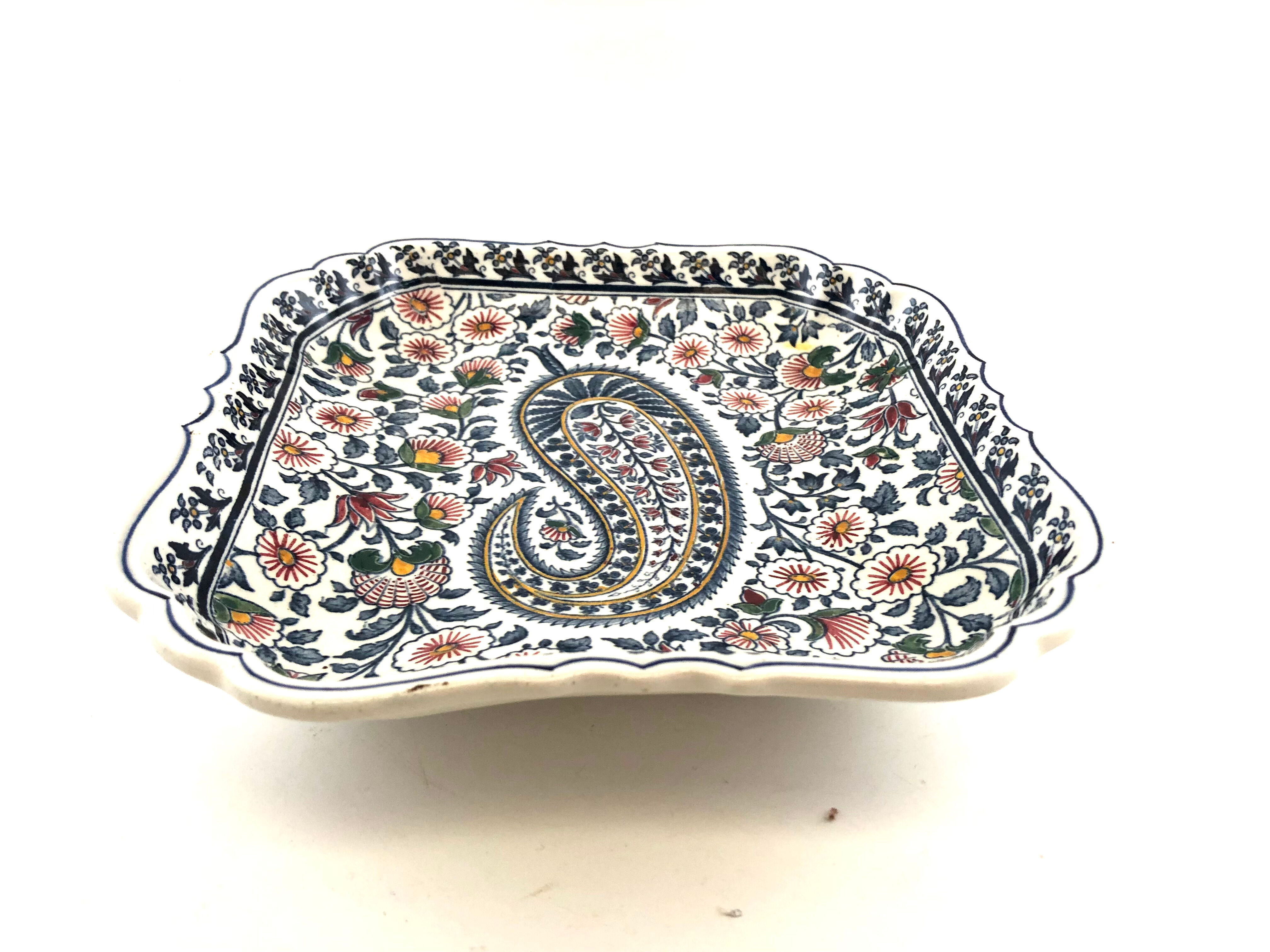 Square cut or empty pocket Gien model cashmere