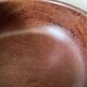 Vintage teak bowl