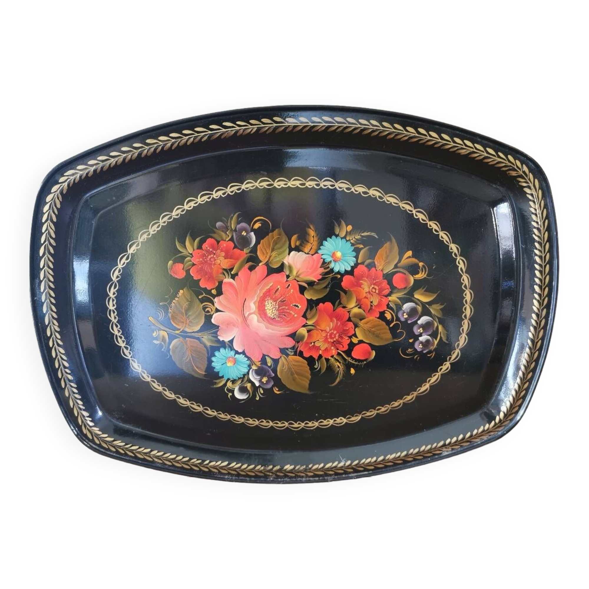 Vintage Russian tray