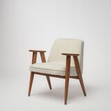 Fauteuils Chierowski 366 vintage restaurés, style moderne du milieu du siècle, lot de 2