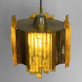 Pendant light by Claus Bolby for CEBO Industri. Denmark 1960s
