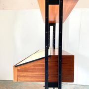 Midcentury Italian Modular Bookshelf with Unusual Drawers, Italy