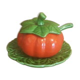 Vintage tomato-shaped slurry