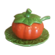 Vintage tomato-shaped slurry