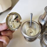Cruet en métal argenté