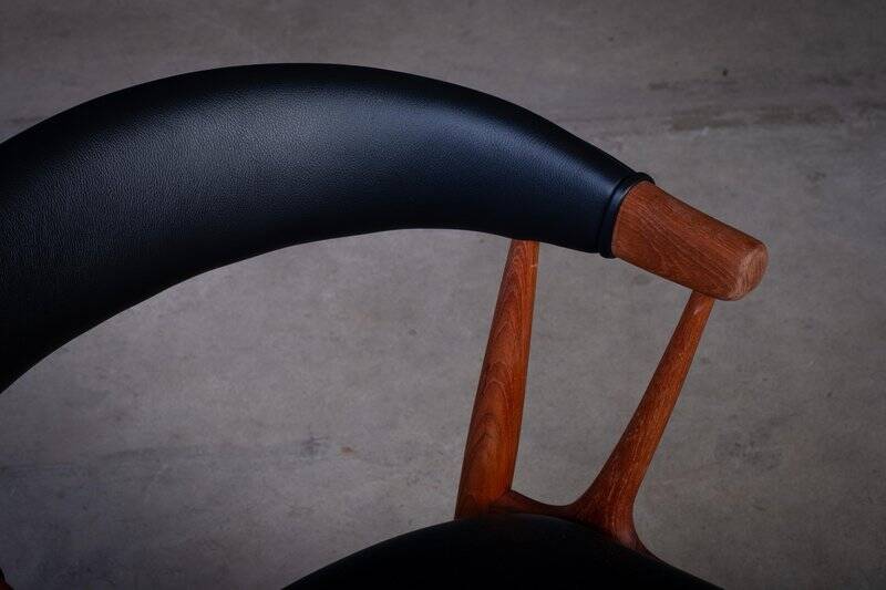 Modern Teak Armchair by Johannes Andersen, Denmark, 1960s