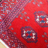 Vintage hand 60cm x 80cm 1970 made Turkmen carpet - 1C204