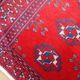 Vintage hand 60cm x 80cm 1970 made Turkmen carpet - 1C204