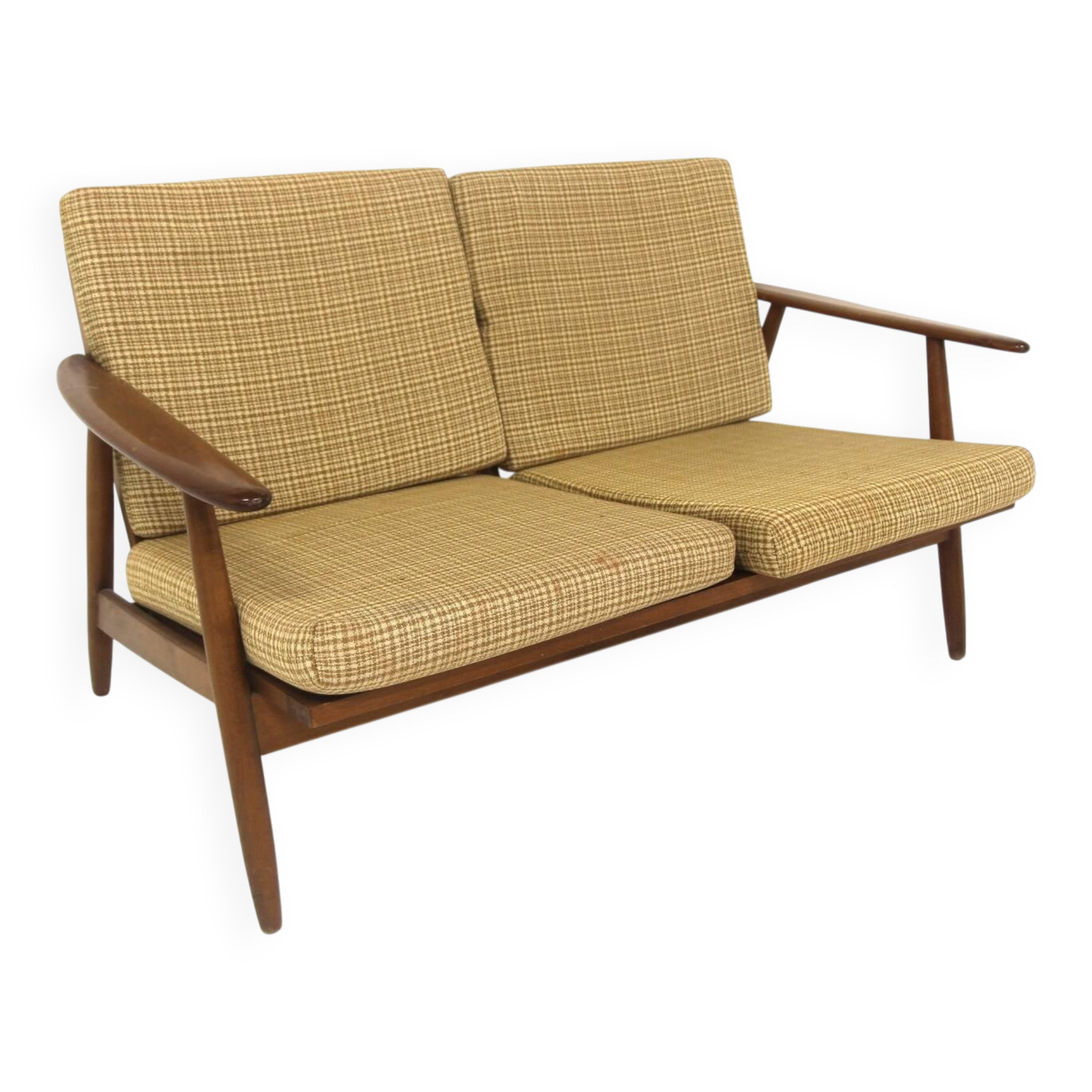 Scandinavian two-seater sofa, Sweden, 1950