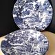 4 flat plates Lunéville Model "English Style"