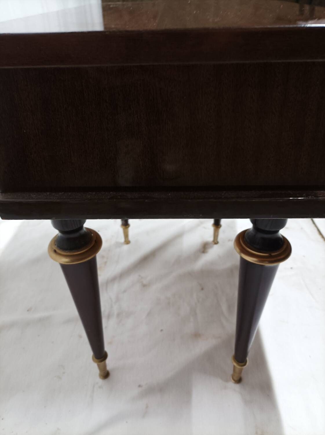 Vintage lacquered nightstand